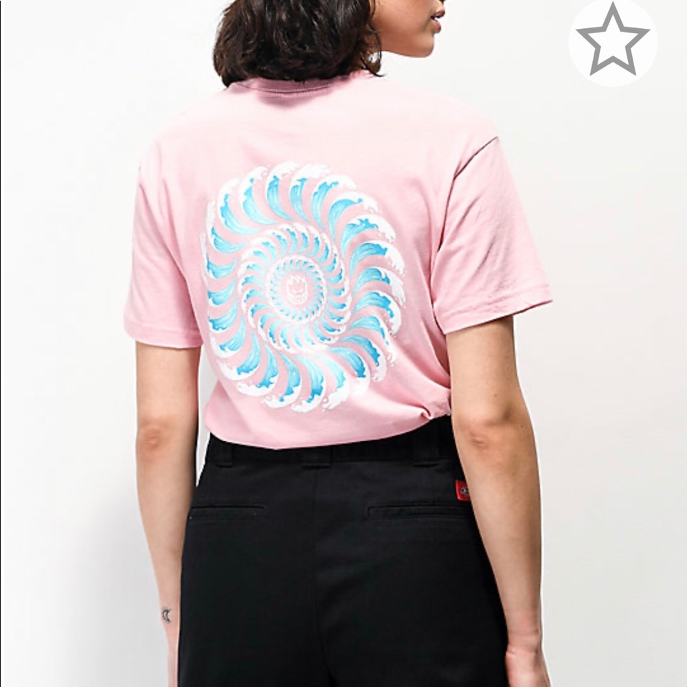 SPITFIRE ELISSA STREAMER light pink shirt